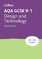 Book Cover for AQA GCSE 9-1 Design & Technology Workbook by Collins GCSE