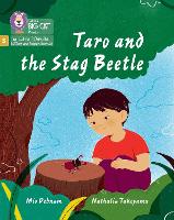 Book Cover for Taro and the Stag Beetle by Mio Debnam