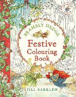 Book Cover for Brambly Hedge: Festive Colouring Book by Jill Barklem