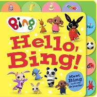 Book Cover for Hello, Bing! (Tabbed Board) by HarperCollins Children’s Books