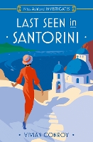 Book Cover for Last Seen in Santorini by Vivian Conroy