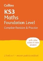 Book Cover for KS3 Maths Foundation Level All-in-One Complete Revision and Practice by Collins KS3