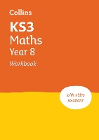 Book Cover for KS3 Maths Year 8 Workbook by Collins KS3