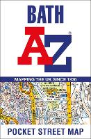 Book Cover for Bath A-Z Pocket Street Map by A-Z Maps