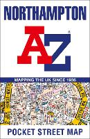 Book Cover for Northampton A-Z Pocket Street Map by A-Z Maps