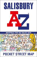 Book Cover for Salisbury A-Z Pocket Street Map by A-Z Maps