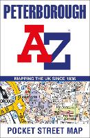 Book Cover for Peterborough A-Z Pocket Street Map by A-Z Maps