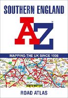 Book Cover for Southern England A-Z Road Atlas by A-Z Maps