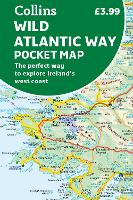 Book Cover for Wild Atlantic Way Pocket Map by Collins Maps