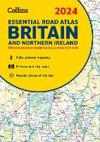 Book Cover for 2024 Collins Essential Road Atlas Britain and Northern Ireland by Collins Maps