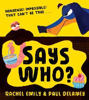 Book Cover for Says Who? by Rachel Emily