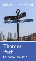 Book Cover for Thames Path National Trail Map by Collins Maps