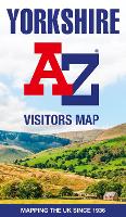 Book Cover for Yorkshire A-Z Visitors Map by A-Z Maps