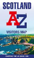 Book Cover for Scotland A-Z Visitors Map by A-Z Maps