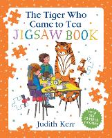 Book Cover for The Tiger Who Came To Tea Jigsaw Book by Judith Kerr