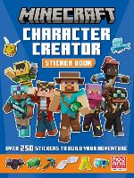 Book Cover for Minecraft Character Creator Sticker Book by Mojang AB