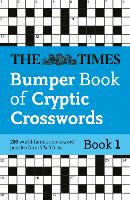 Book Cover for The Times Bumper Book of Cryptic Crosswords Book 1 by The Times Mind Games