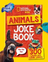 Book Cover for Animals Joke Book by National Geographic Kids