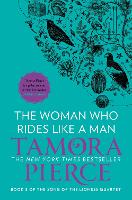 Book Cover for The Woman Who Rides Like A Man by Tamora Pierce