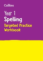 Book Cover for Year 1 Spelling Targeted Practice Workbook by Collins KS1