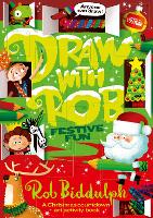 Book Cover for Draw With Rob: Festive Fun by Rob Biddulph