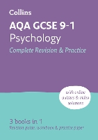 Book Cover for AQA GCSE 9-1 Psychology Complete Revision and Practice by Collins GCSE