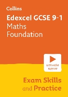 Book Cover for Edexcel GCSE 9-1 Maths Foundation Exam Skills and Practice by Collins GCSE