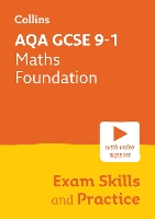 Book Cover for AQA GCSE 9-1 Maths Foundation Exam Skills and Practice by Collins GCSE