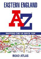 Book Cover for Eastern England A-Z Road Atlas by A-Z Maps