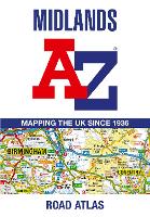 Book Cover for Midlands A-Z Road Atlas by A-Z Maps