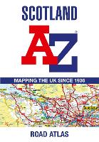 Book Cover for Scotland A-Z Road Atlas by A-Z Maps