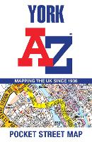 Book Cover for York A-Z Pocket Street Map by A-Z Maps