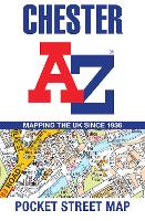 Book Cover for Chester A-Z Pocket Street Map by A-Z Maps