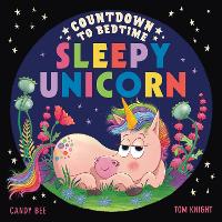 Book Cover for Countdown to Bedtime Sleepy Unicorn by Candy Bee