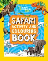 Book Cover for Safari Activity and Colouring Book by National Geographic Kids