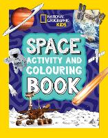 Book Cover for Space Activity and Colouring Book by National Geographic Kids