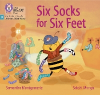 Book Cover for Six Socks for Six Feet by Samantha Montgomerie