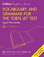 Book Cover for Vocabulary and Grammar for the TOEFL iBT® Test by Ingrid Wisniewska