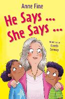 Book Cover for He Says…She Says by Anne Fine