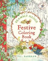 Book Cover for Brambly Hedge: Festive Coloring Book by Jill Barklem