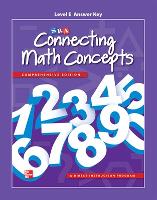 Book Cover for Connecting Math Concepts Level E, Additional Answer Key by McGraw Hill