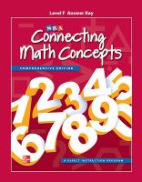 Book Cover for Connecting Math Concepts Level F, Additional Answer Key by McGraw Hill