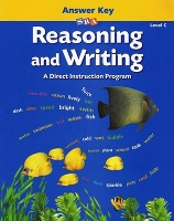 Book Cover for Reasoning and Writing Level C, Additional Answer Key by McGraw Hill