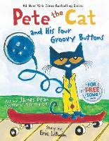 Book Cover for Pete the Cat and His Four Groovy Buttons by Eric Litwin