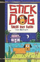 Book Cover for Stick Dog Takes Out Sushi by Tom Watson