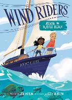 Book Cover for Wind Riders #1: Rescue on Turtle Beach by Jen Marlin