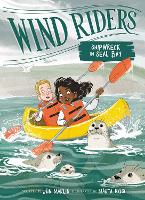 Book Cover for Wind Riders #3: Shipwreck in Seal Bay by Jen Marlin