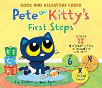 Book Cover for Pete the Kitty’s First Steps by James Dean, Kimberly Dean