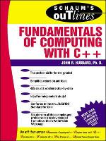 Book Cover for Schaum's Outline of Fundamentals of Computing with C++ by John Hubbard