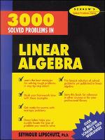 Book Cover for 3,000 Solved Problems in Linear Algebra by Seymour Lipschutz